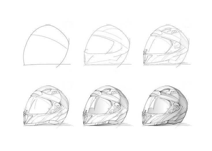 Helmet idea (2) Drawing Ideas