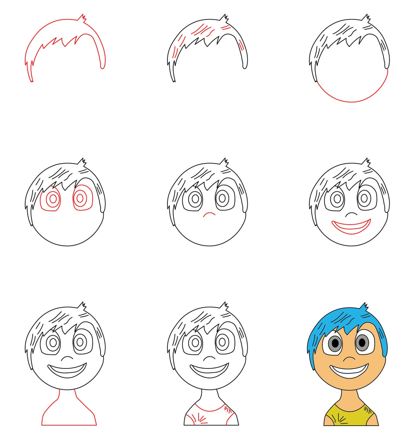 Inside Out 2 Drawing Ideas