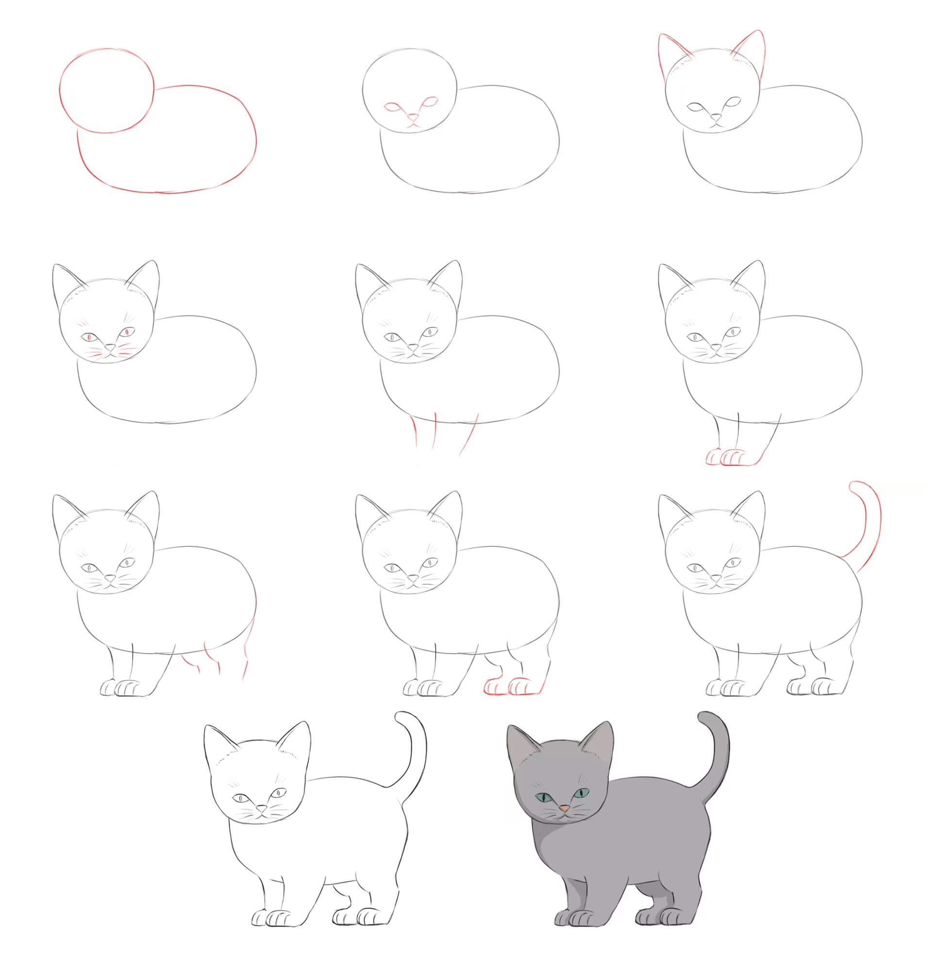 Kkitten idea (10) Drawing Ideas