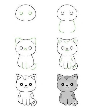 Kkitten idea (2) Drawing Ideas