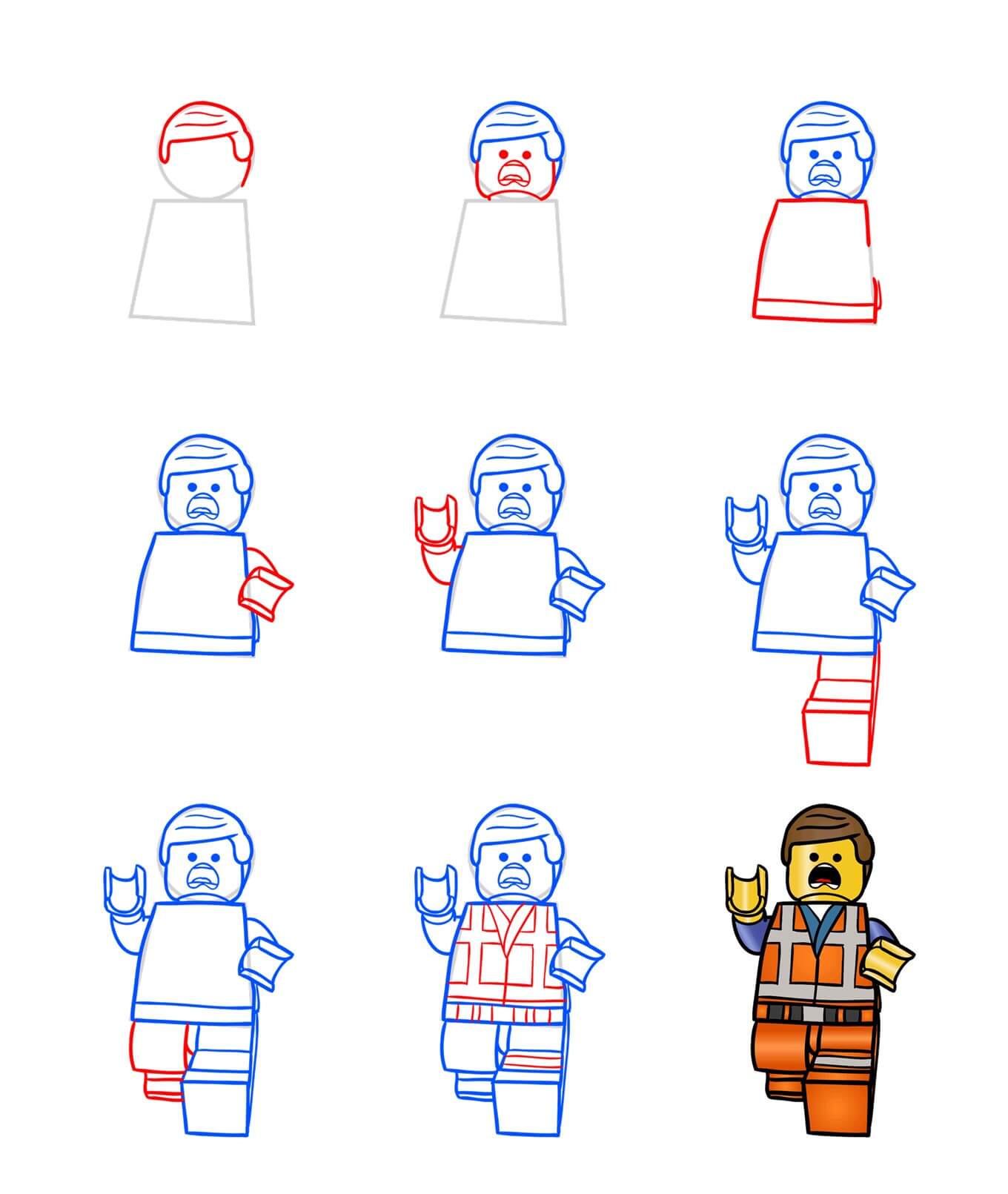 Lego Drawing Ideas