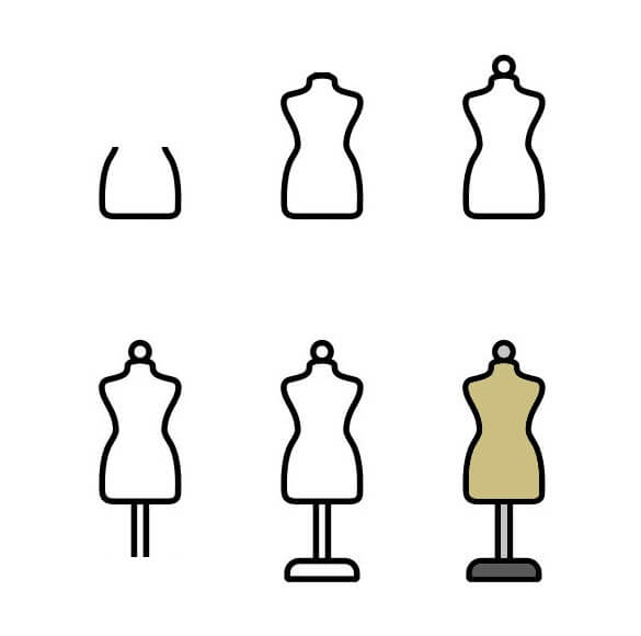 Mannequin idea (1) Drawing Ideas