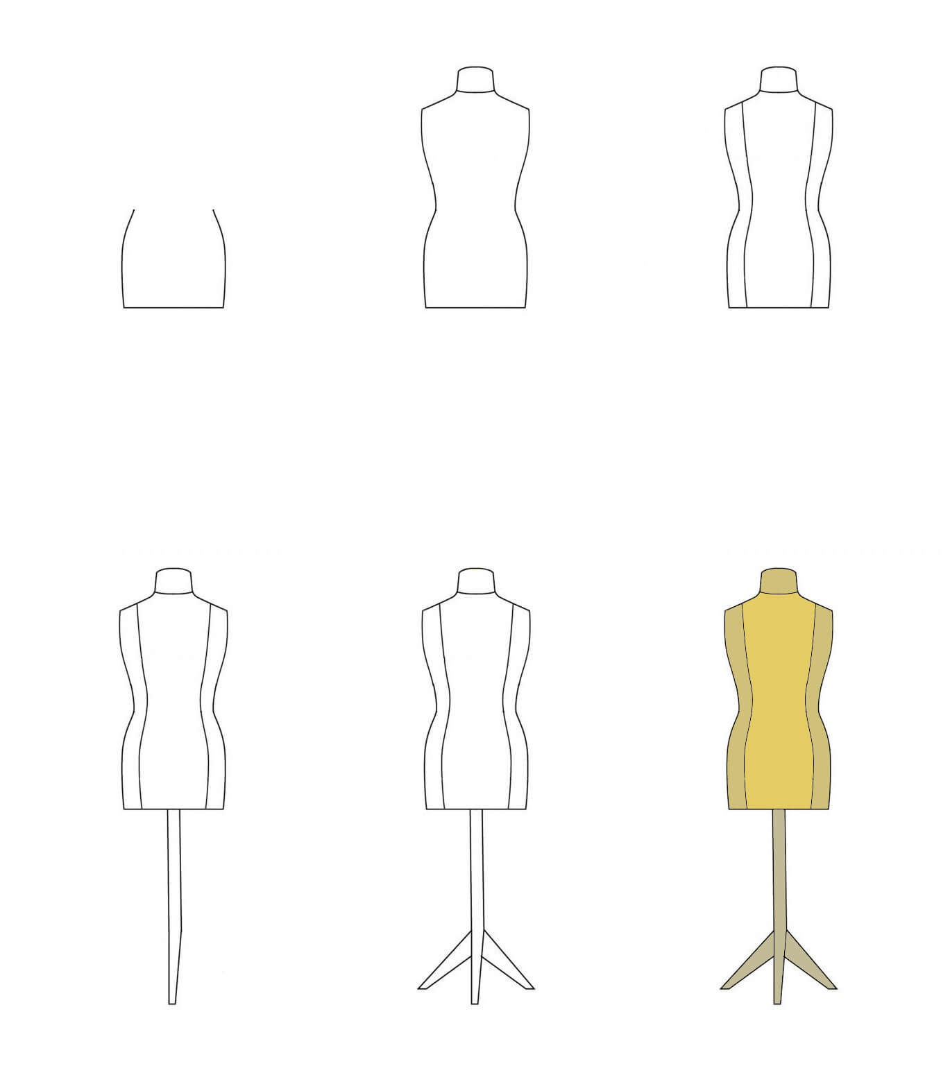 Mannequin idea (10) Drawing Ideas