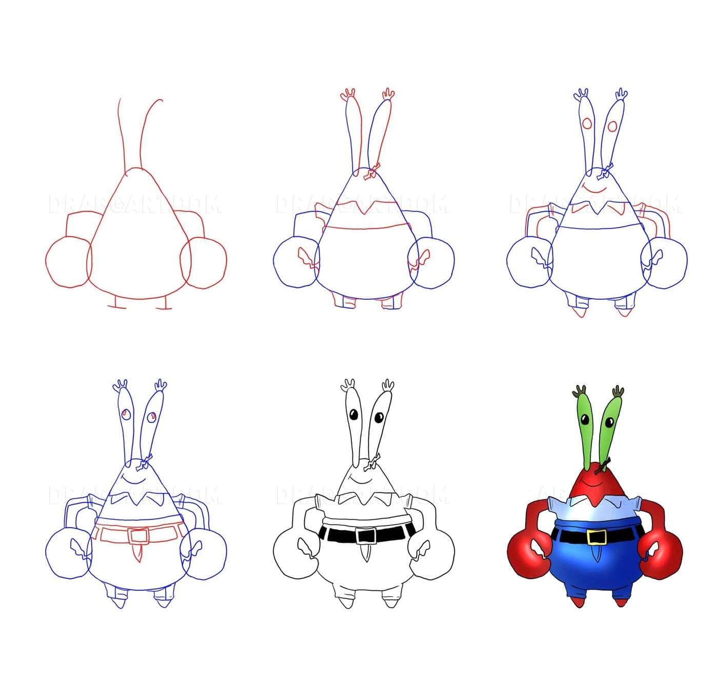 Mr. Krabs idea (5) Drawing Ideas