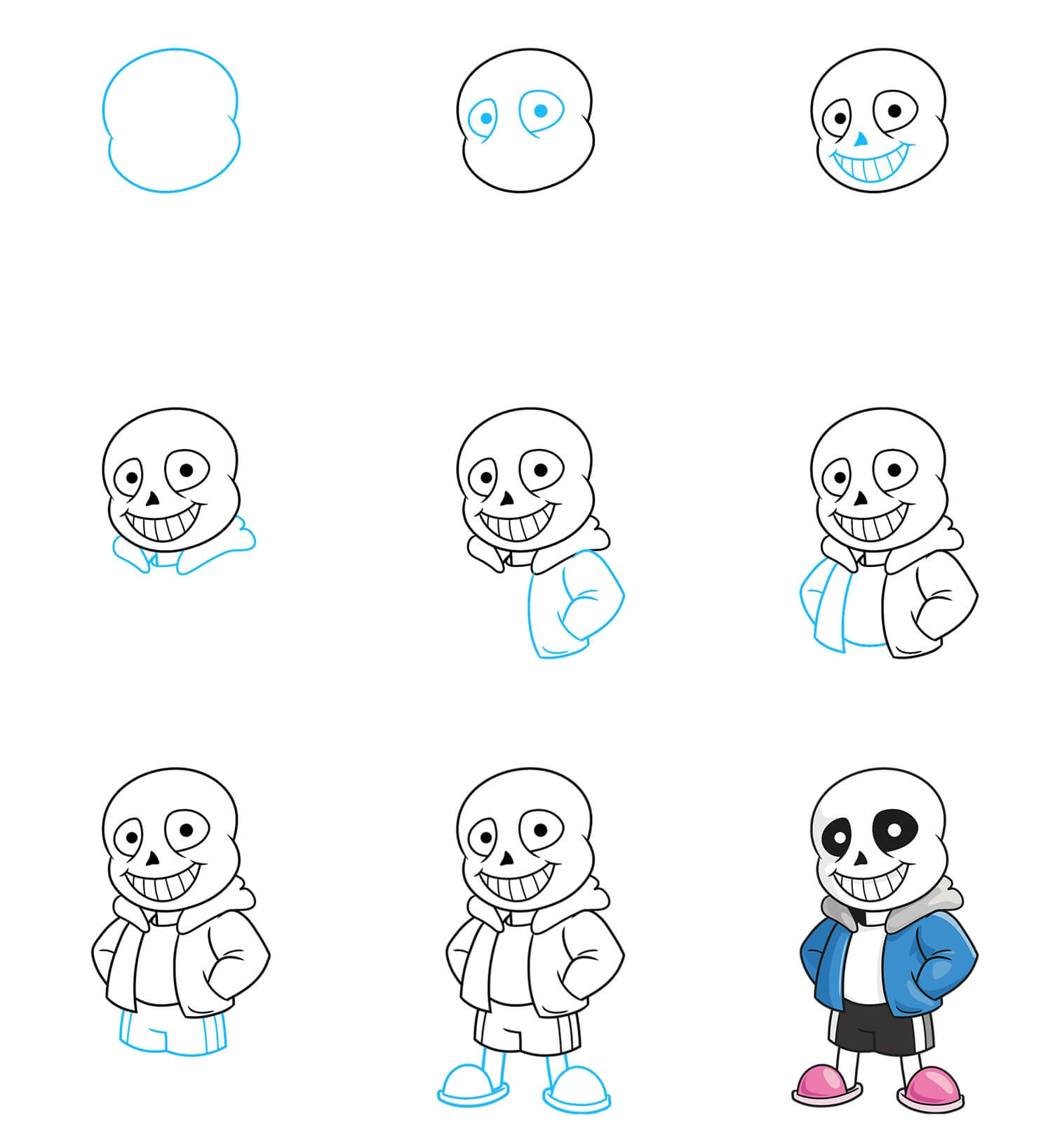 14+ Easy Sans Drawing Ideas - Drawing Photos