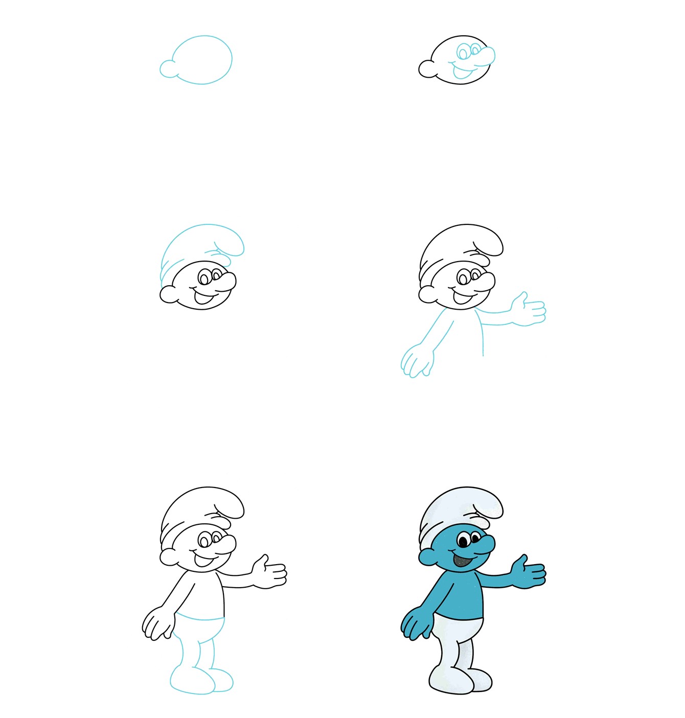 Smurfs idea (2) Drawing Ideas