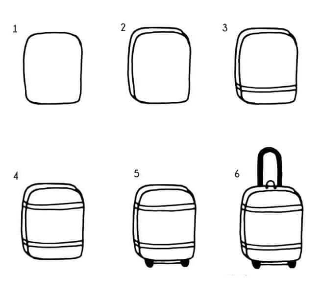 Suitcase idea (1) Drawing Ideas