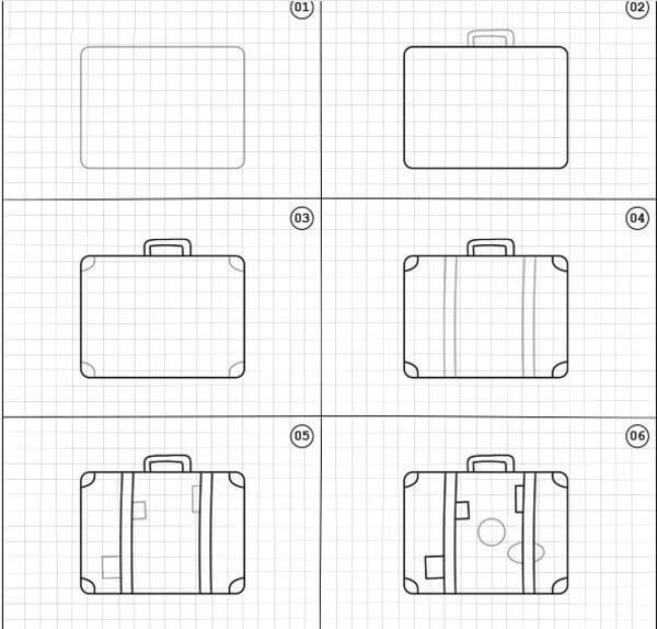 Suitcase idea (2) Drawing Ideas