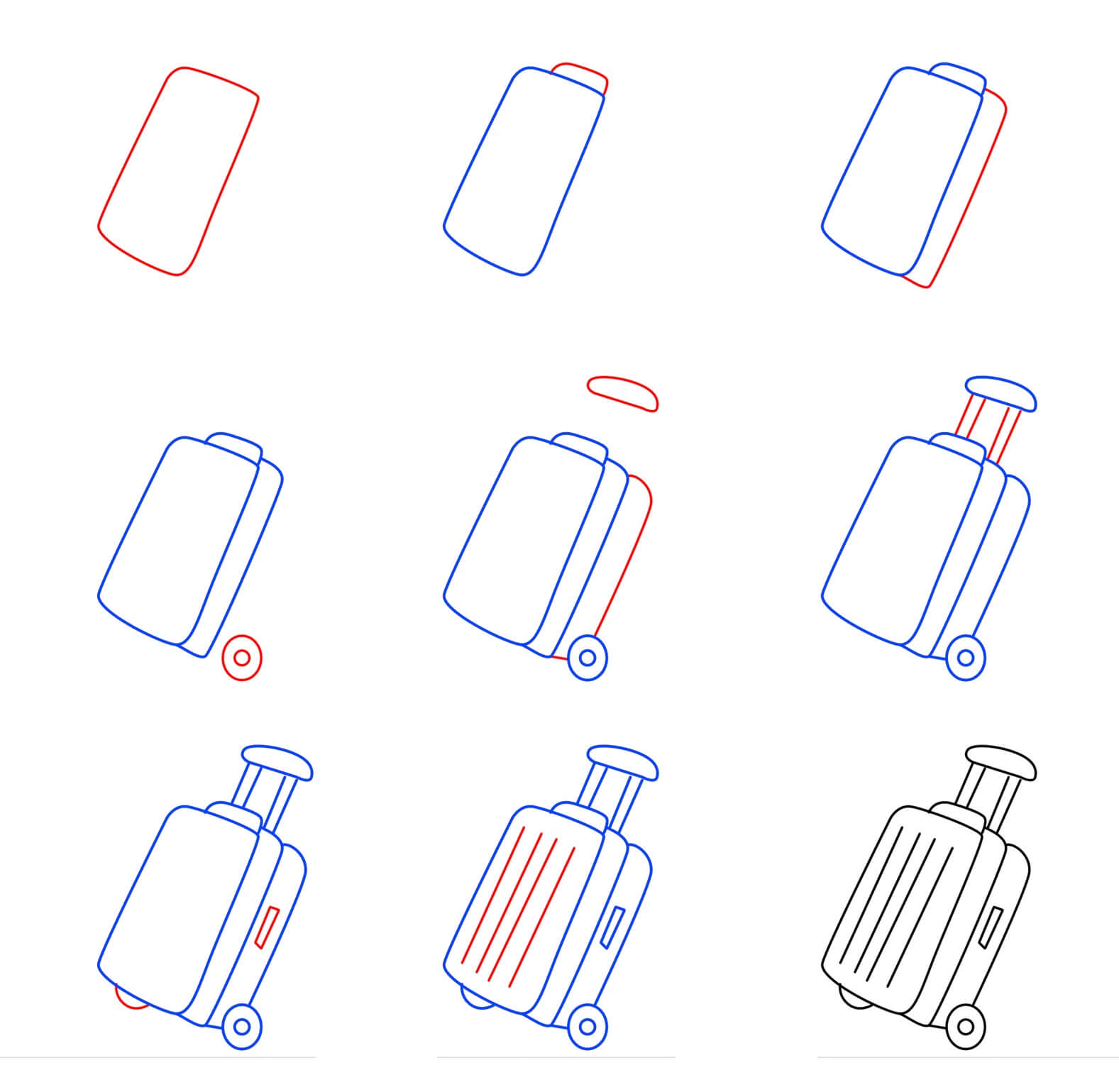 Suitcase idea (3) Drawing Ideas