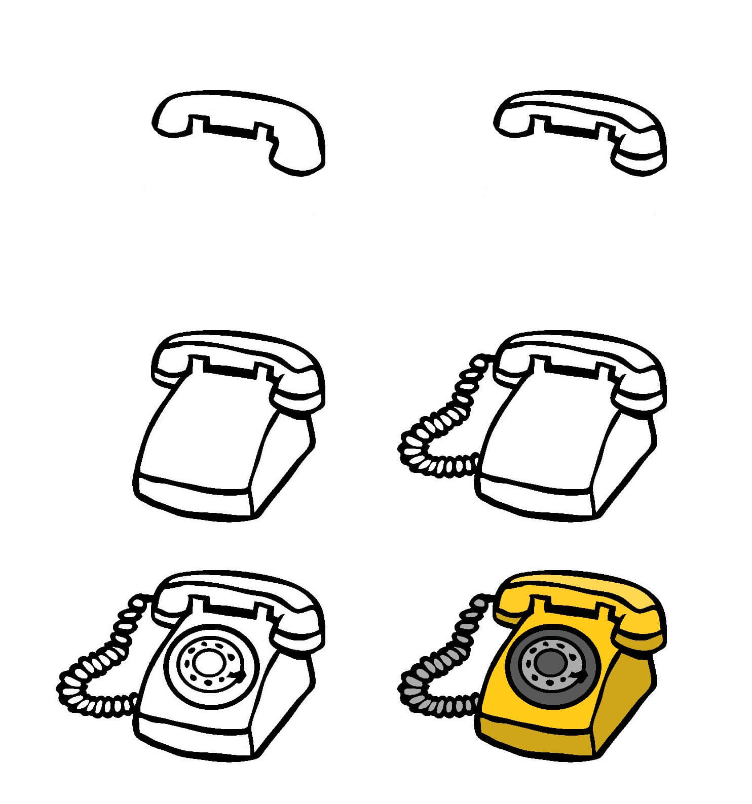 Telephone idea (5) Drawing Ideas