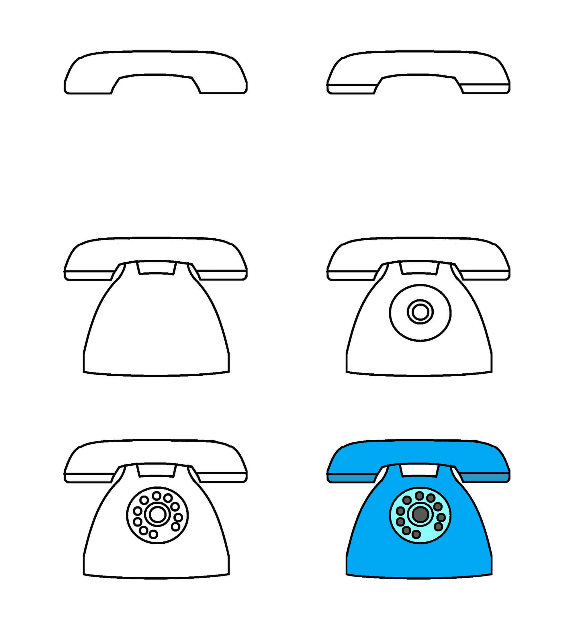 Telephone idea (6) Drawing Ideas