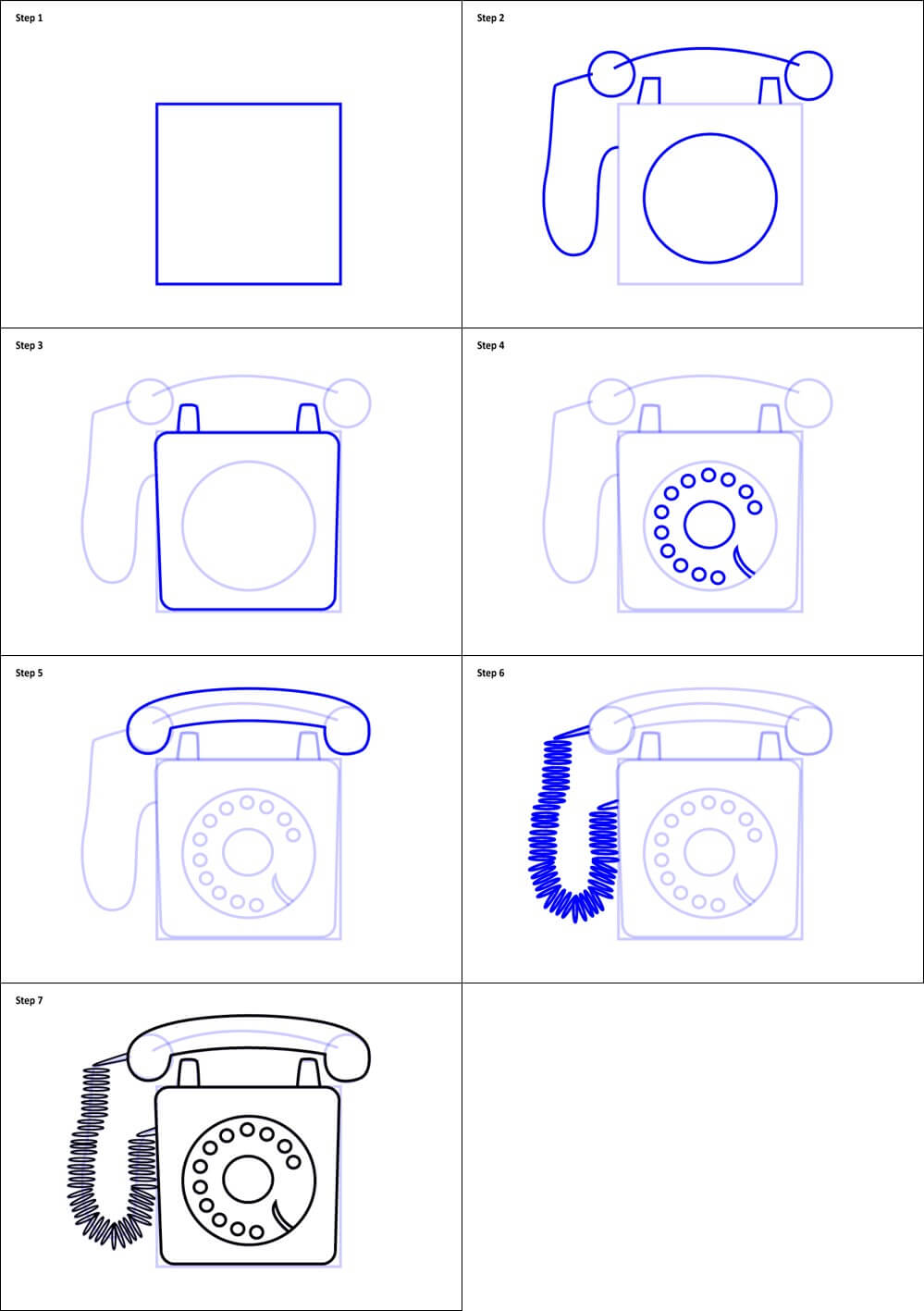 Telephone idea (8) Drawing Ideas