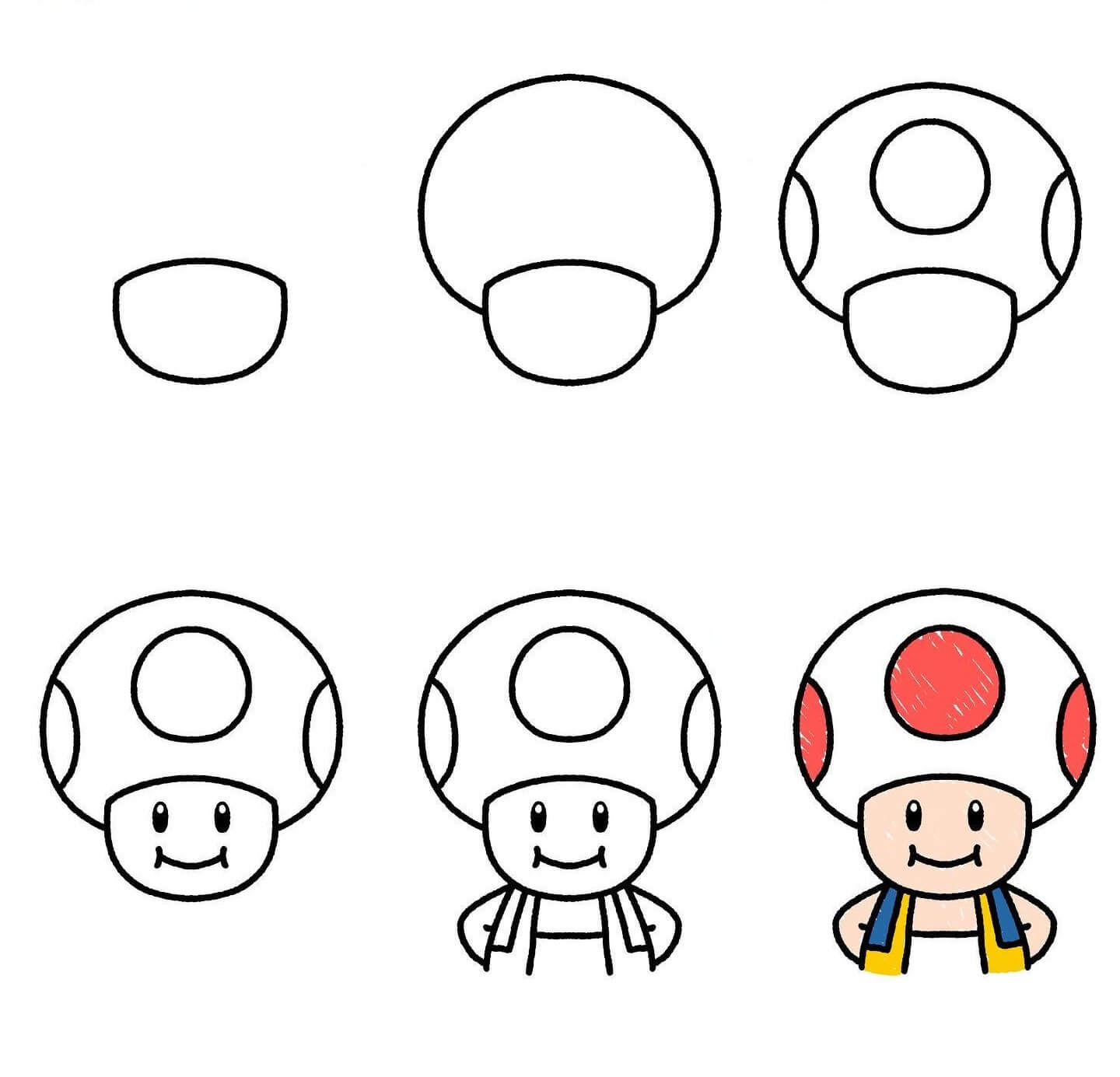 Toad Mario ideas (1) Drawing Ideas