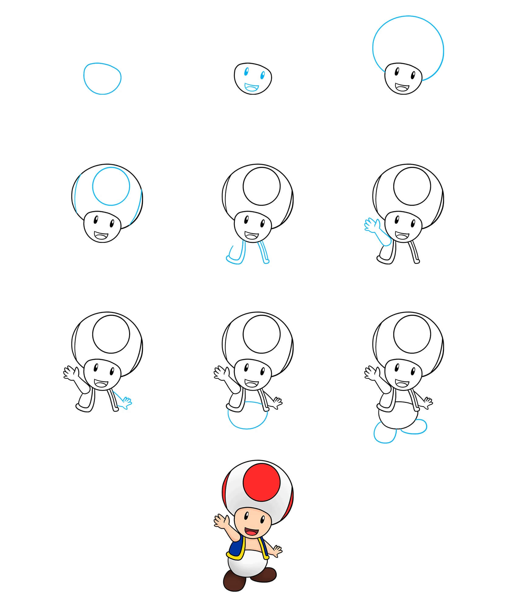 Toad Mario ideas (2) Drawing Ideas