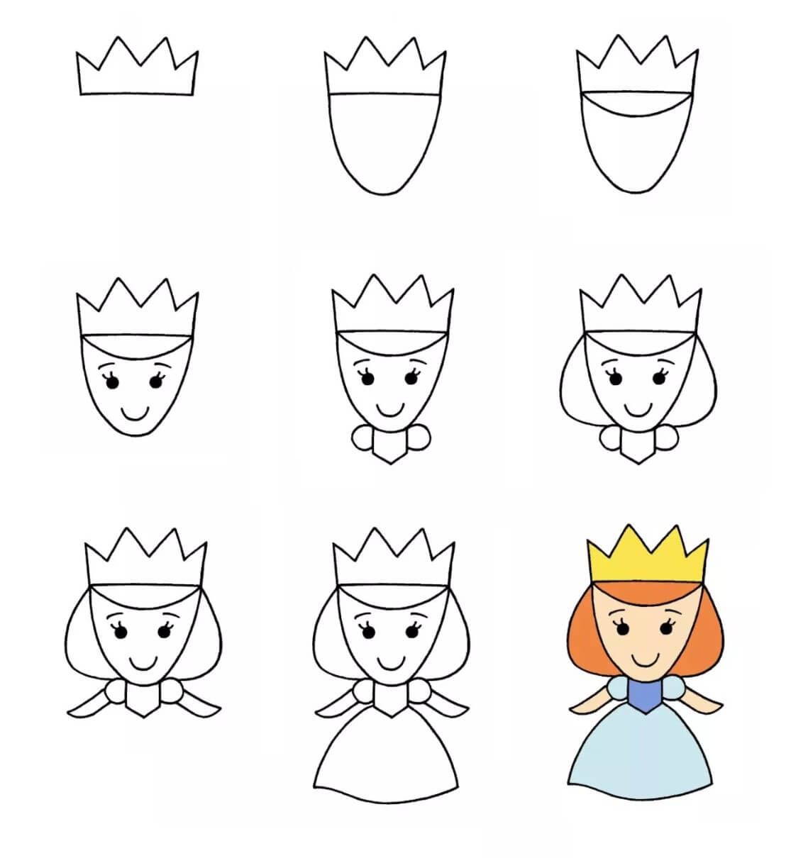 Baby Queen Drawing Ideas