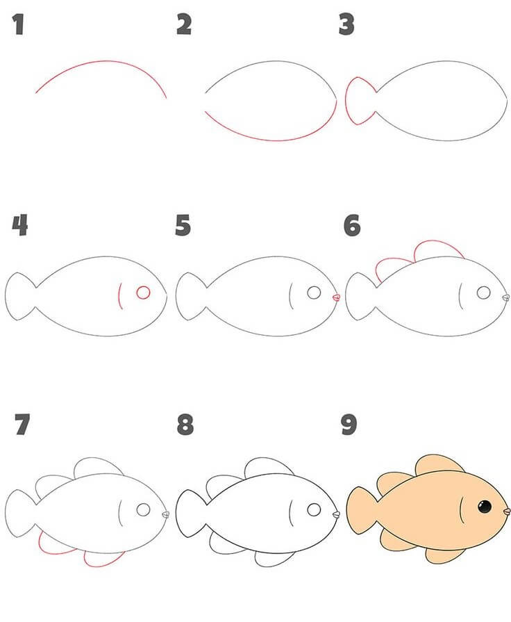 Clownfish idea (6) Drawing Ideas