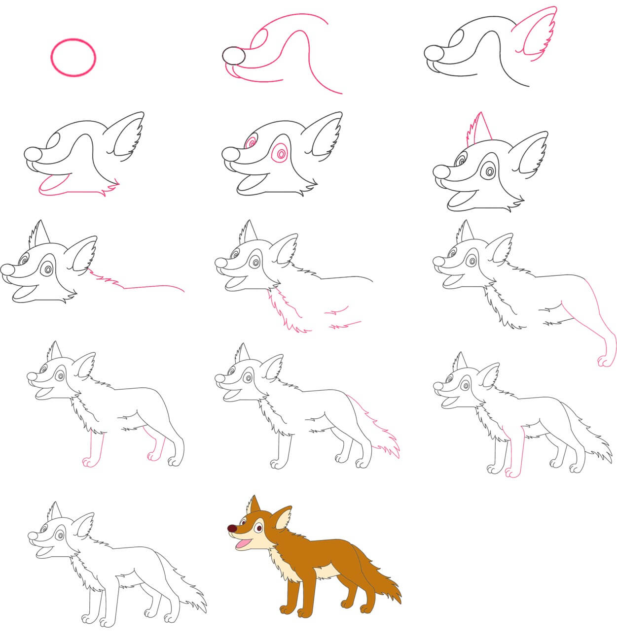 Coyote idea (8) Drawing Ideas