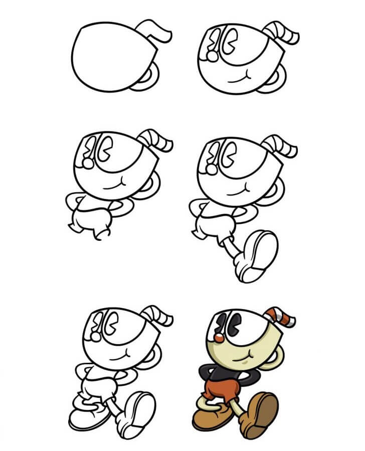 Cuphead idea (1) Drawing Ideas