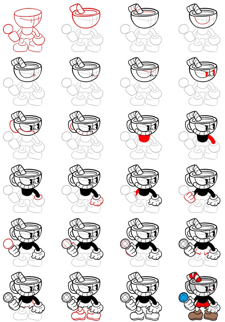 Cuphead idea (3) Drawing Ideas