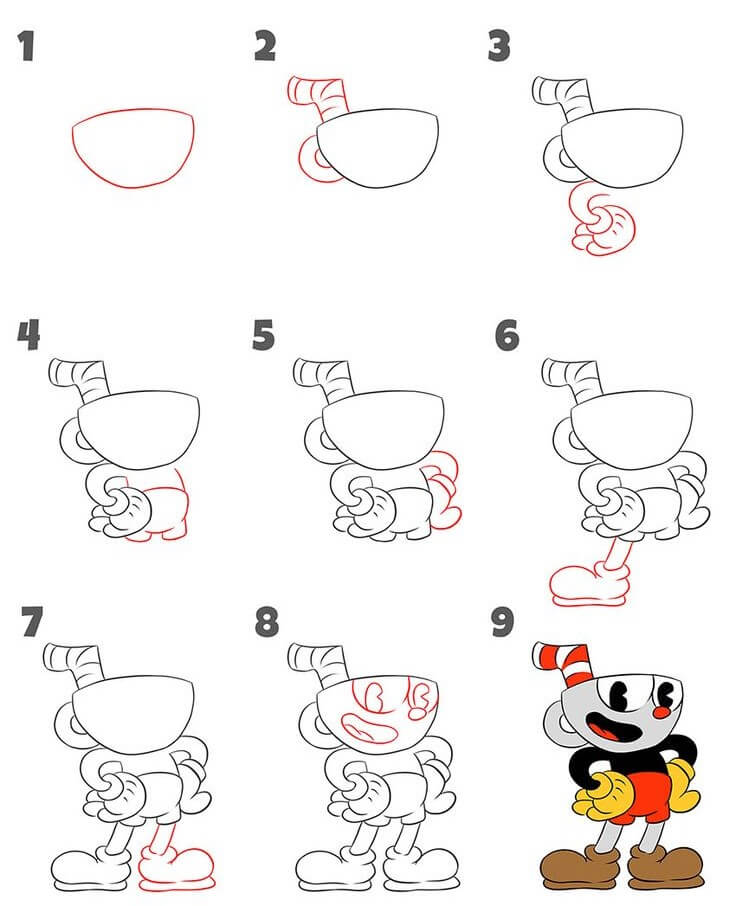 Cuphead idea (4) Drawing Ideas