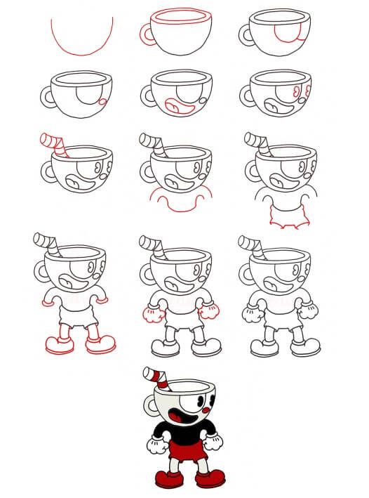 Cuphead idea (7) Drawing Ideas