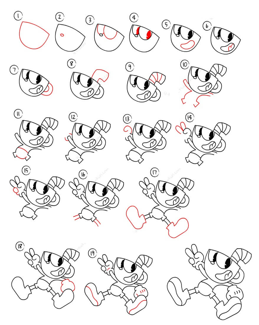 Cuphead idea (8) Drawing Ideas