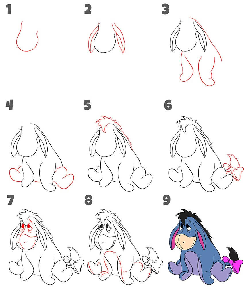 Eeyore idea (9) Drawing Ideas