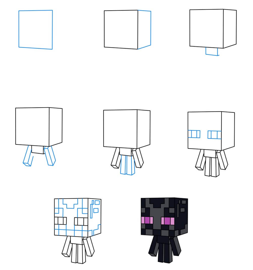 Enderman idea (1) Drawing Ideas