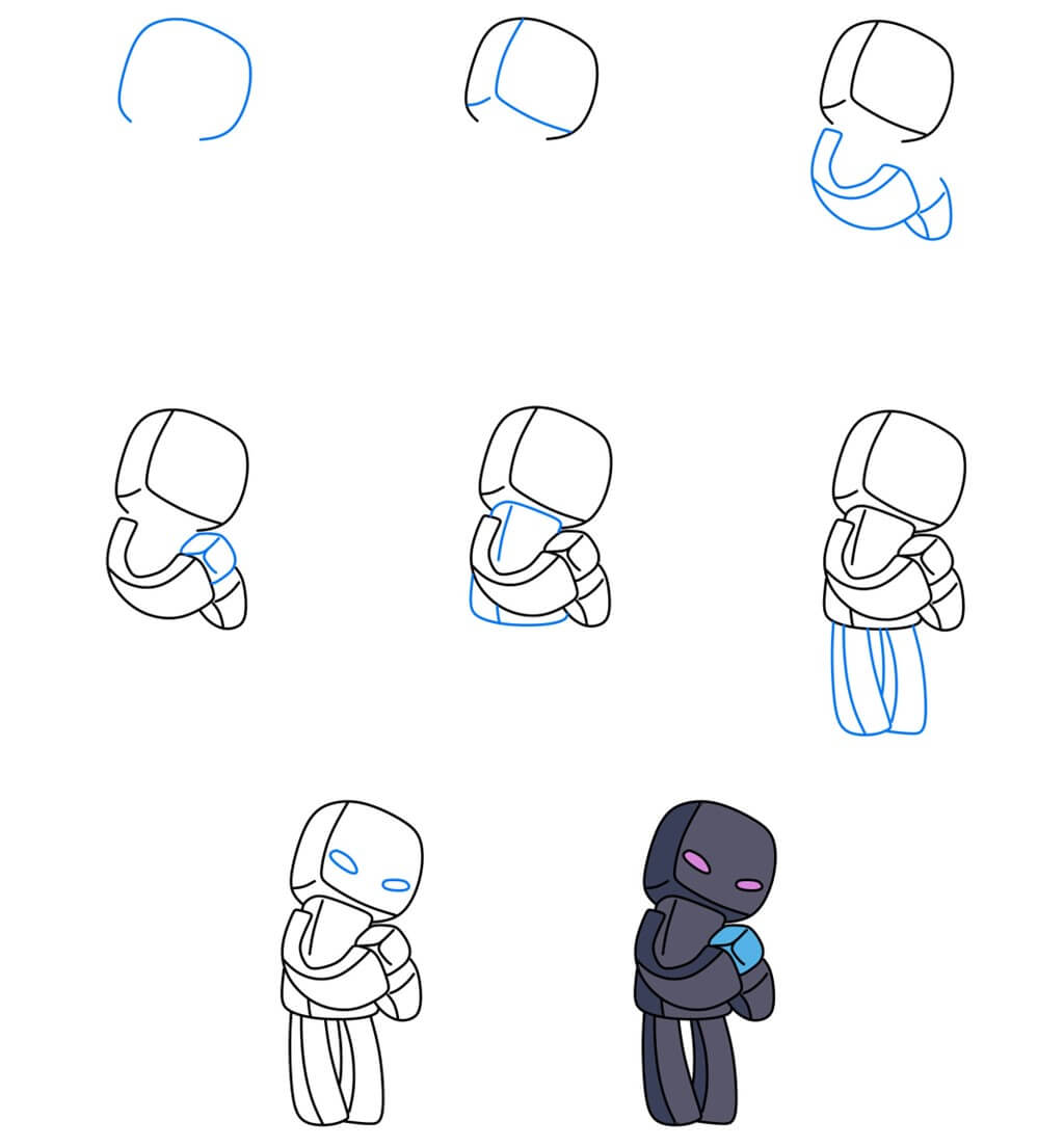 Enderman idea (10) Drawing Ideas