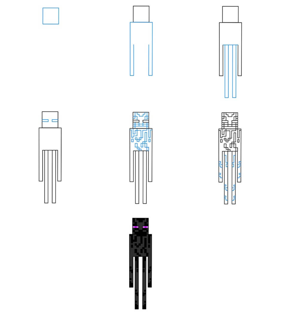 Enderman idea (3) Drawing Ideas