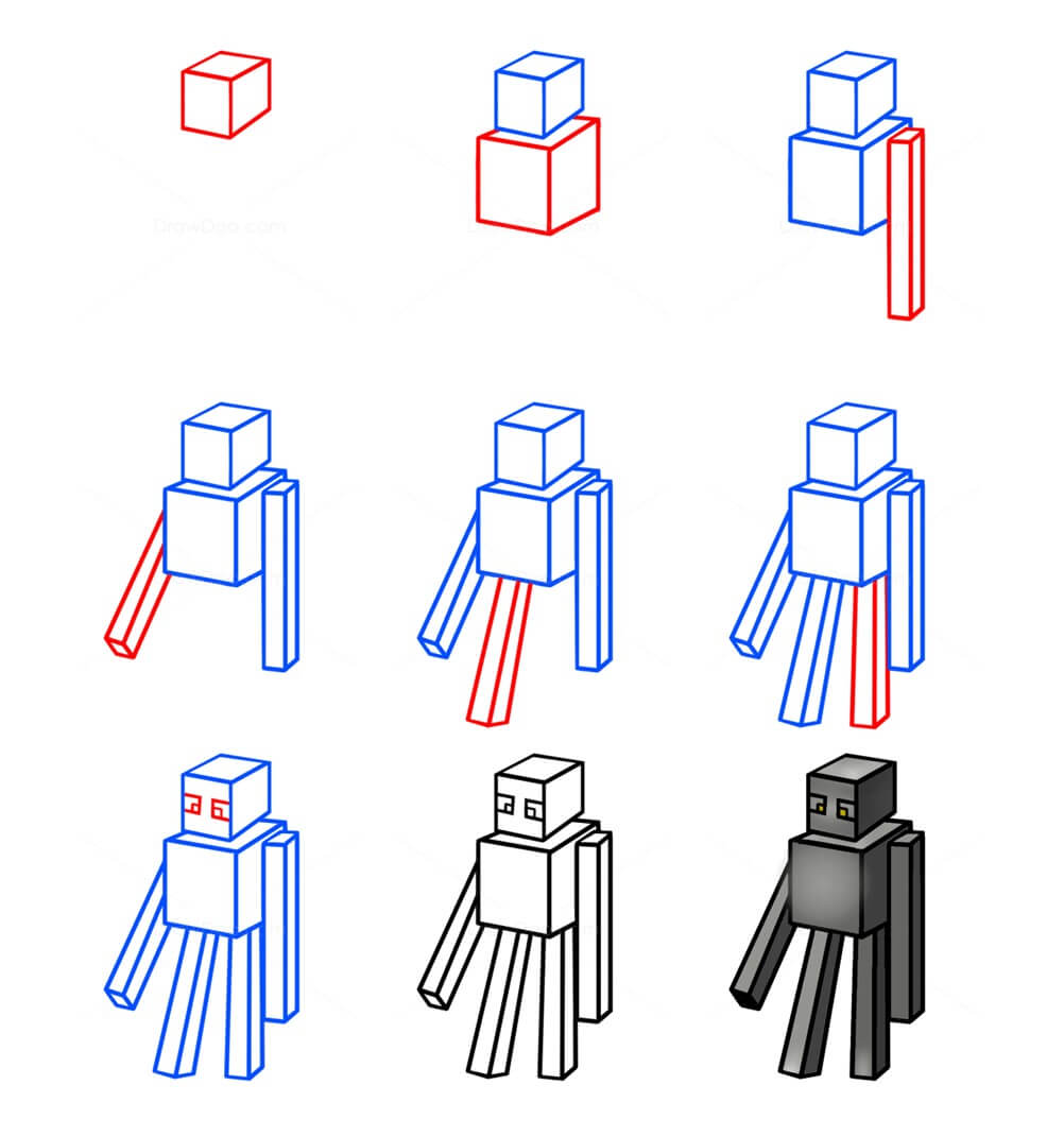 Enderman idea (5) Drawing Ideas