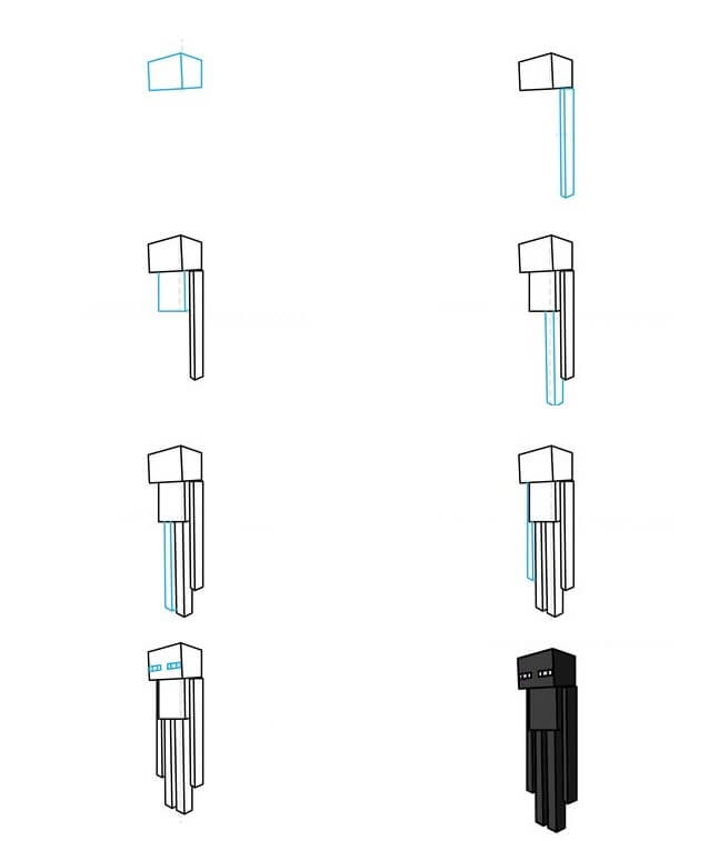 Enderman idea (6) Drawing Ideas