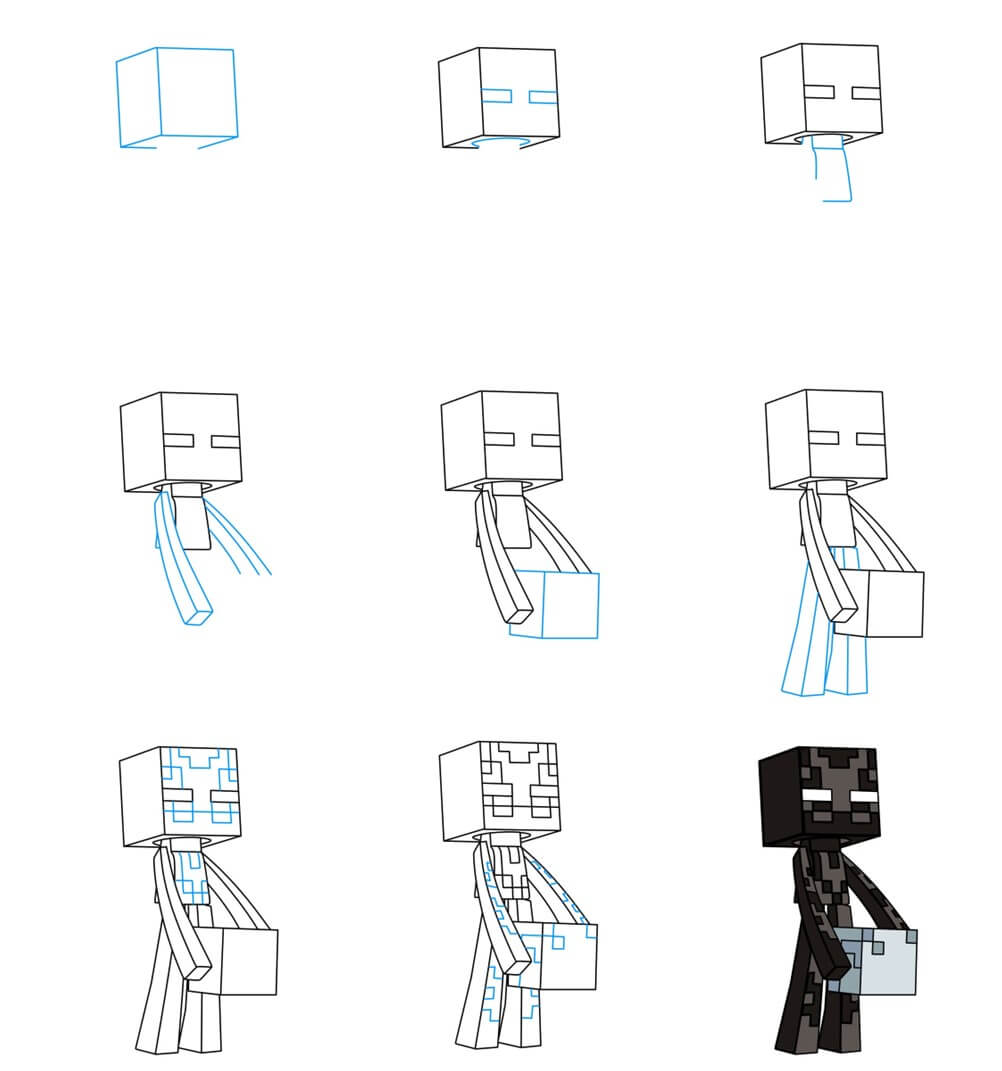 Enderman idea (7) Drawing Ideas