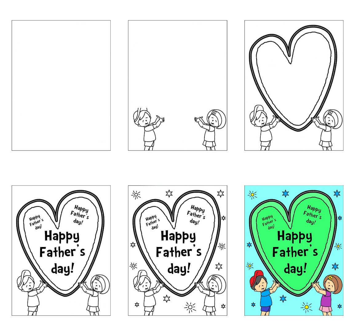 Father’s Day idea (12) Drawing Ideas