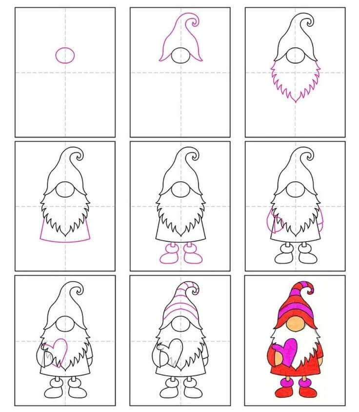 Gnome idea (12) Drawing Ideas