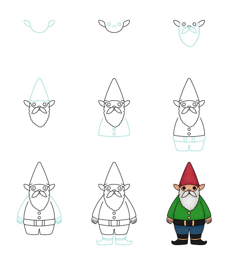 Gnome Drawing Ideas