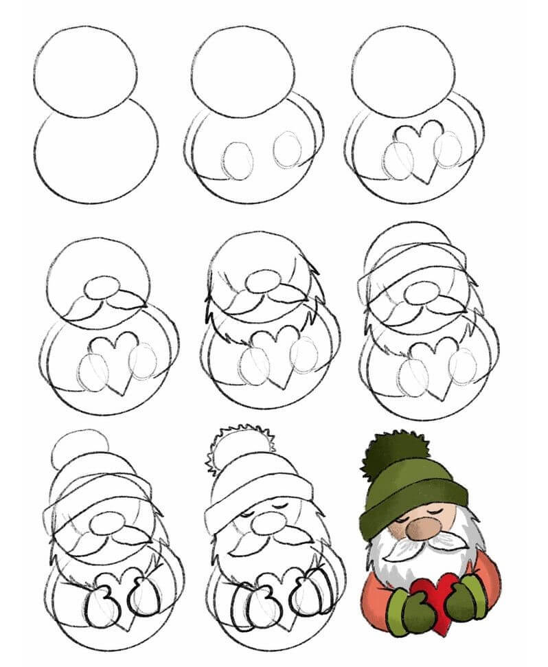 Gnome idea (16) Drawing Ideas