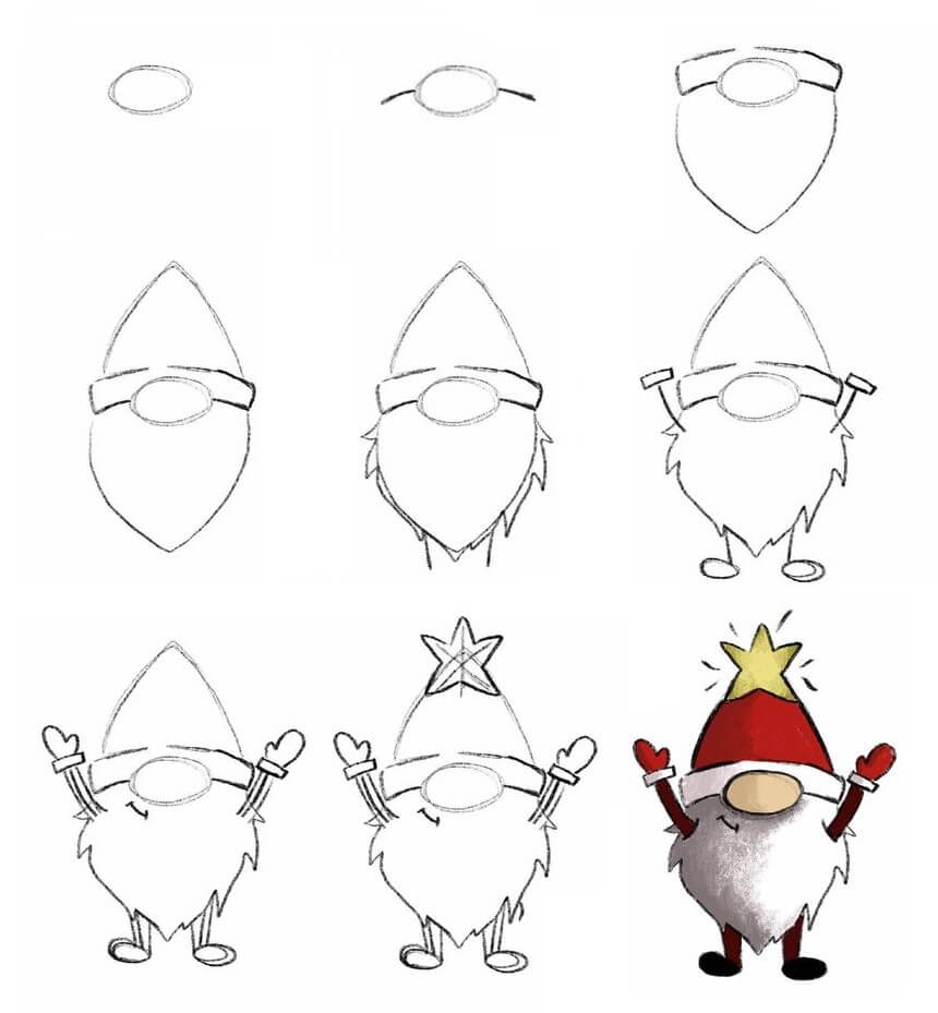 Gnome idea (17) Drawing Ideas