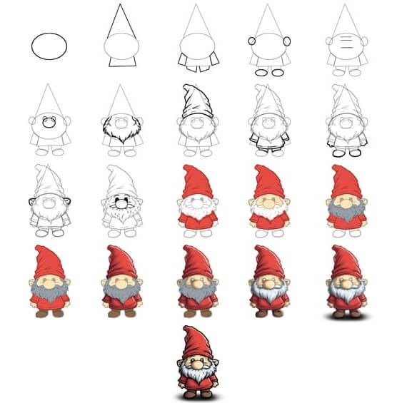 Gnome idea (18) Drawing Ideas