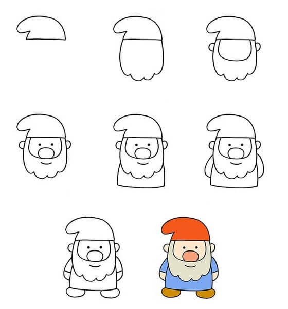 Gnome idea (5) Drawing Ideas