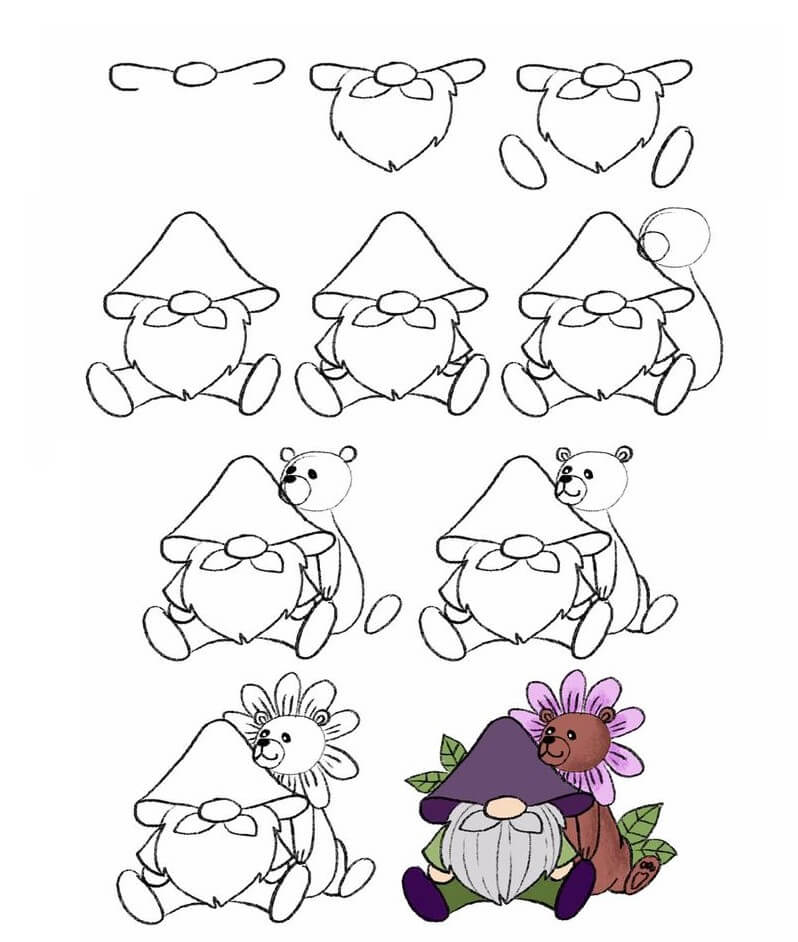 Gnome idea (8) Drawing Ideas