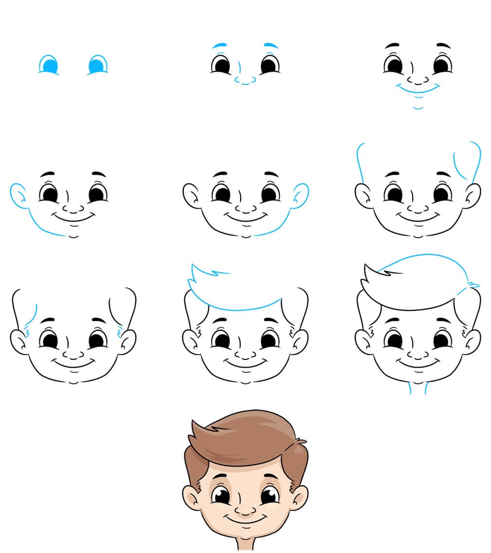 Happy Face idea (8) Drawing Ideas