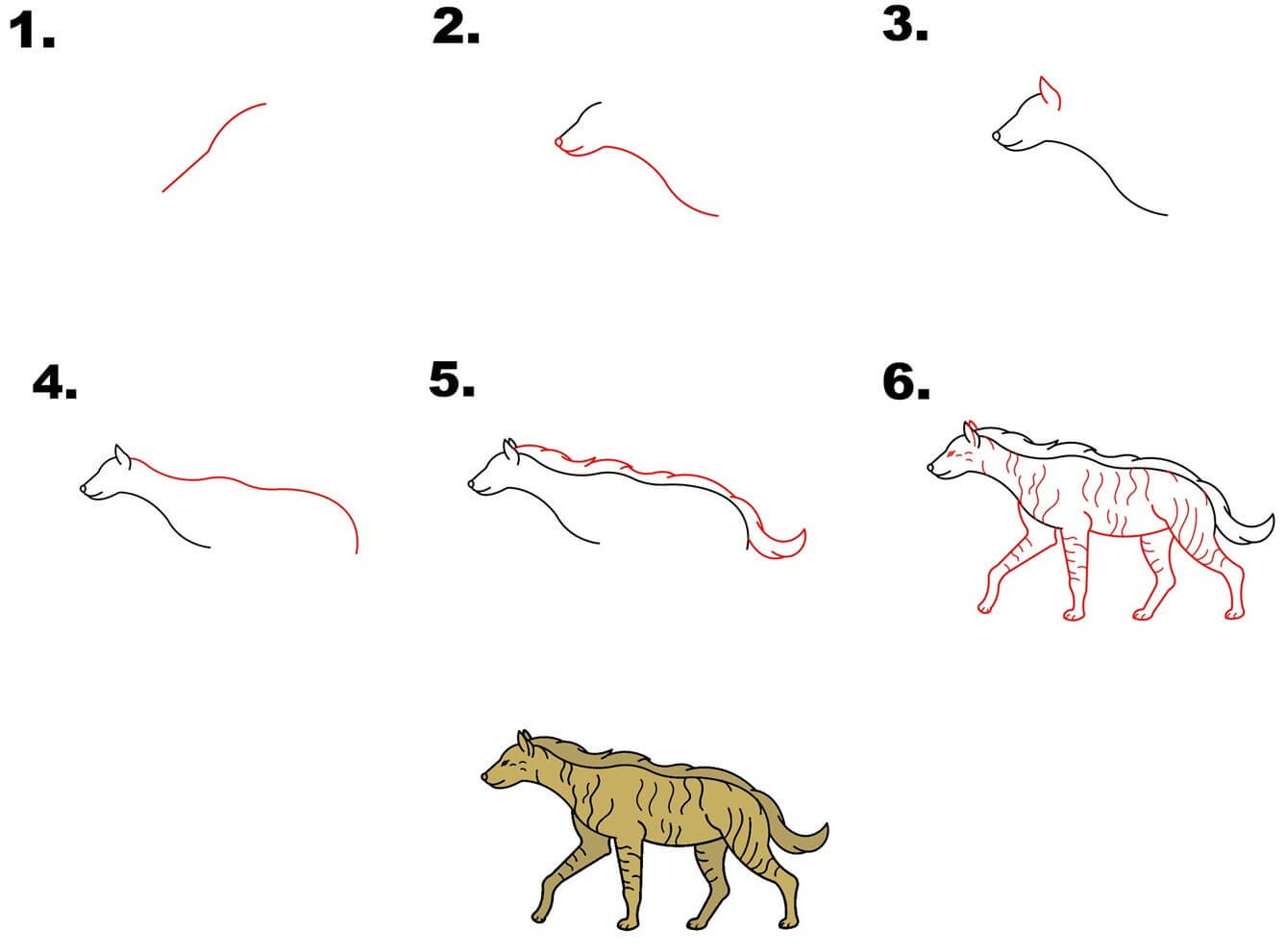 Hyena idea (3) Drawing Ideas