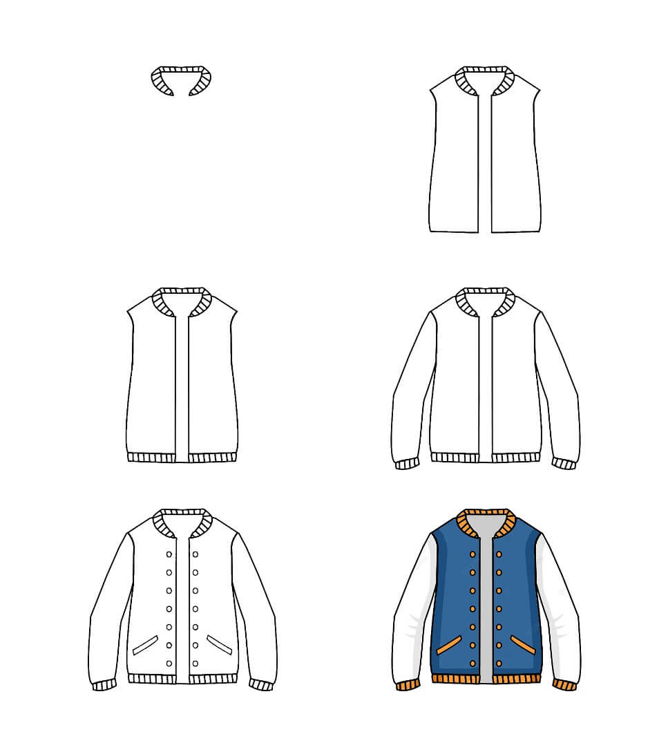 Jacket idea (11) Drawing Ideas