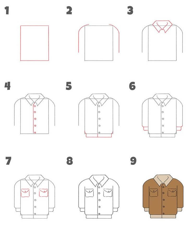 Jacket idea (4) Drawing Ideas