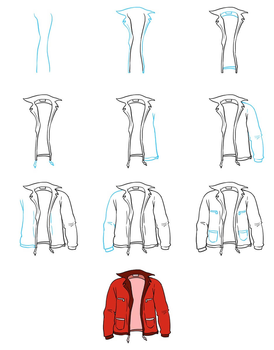 Jacket idea (5) Drawing Ideas