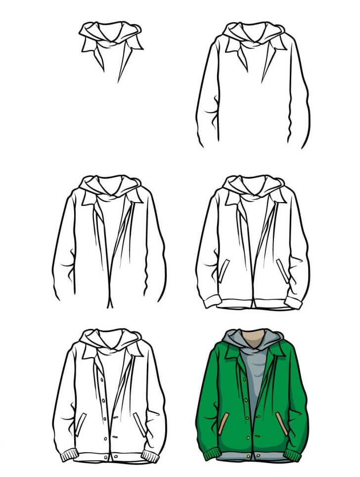 Jacket idea (6) Drawing Ideas