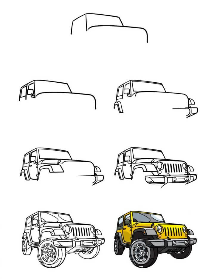 Jeep idea (1) Drawing Ideas