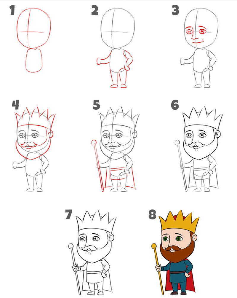 King idea (9) Drawing Ideas