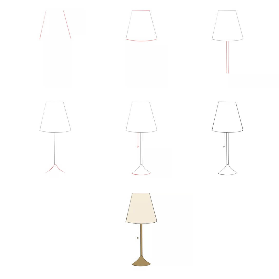 Lamp idea (13) Drawing Ideas